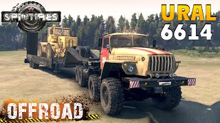 SpinTires URAL 6614 Off-road Test