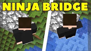 СТРОЮСЬ НИНДЗЯ БРИДЖ 40 МИНУТ В МАЙНКРАФТЕ NINJA BRIDGE MINECRAFT