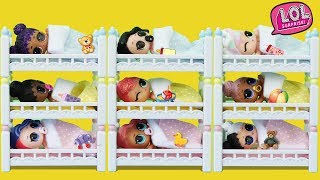 BONECA LOL SURPRESA LIL SISTERS NA FESTA DO PIJAMA LOL SURPRISE SLEEPOVER - BONECAS E NOVELINHAS