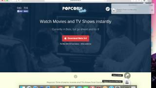 Popcorn time torrent streaming