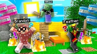 Teaching 2 NOOBS How to Play Minecraft Bedwars!