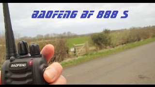 Baofeng 888S UHF Radio Field Test and Power Test