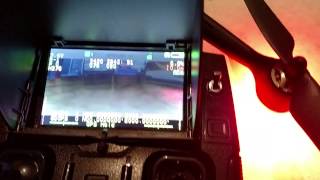 HUBSAN H501S standard transmitter entering RSSI menù - radiocomando standard accesso menù RSSI