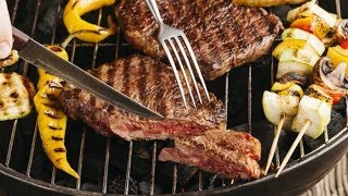 Муж на кухне: говяжий стейк на гриле за 2 минуты. ХОЧЕТСЯ МЯСА КУСОЧЕК...