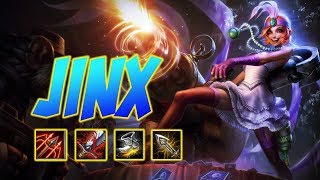 Jinx montage 54 - Insane ADC Jinx - Troll Or Afk
