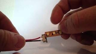 DIY: Solderless Connector to a LED Flexible Strip