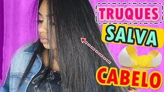 TRUQUES SALVA CABELO EM CASA PARA INICIANTES | CAROL BECKHAM
