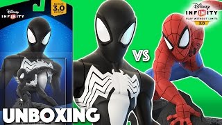 Black Suit Spider-Man Unboxing and Gameplay Disney Infinity 3.0 Marvel Battlegrounds