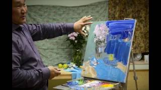 Мастер-класс Бато Дугаржапова в мастерской ЗНУИ