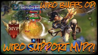 WIRO SUPPORT MVP?? NEW PATCH NEW ME(TA) | Beg AoV | AOV/Arena of Valor/ROV/Liên Quân Mobile