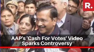 Delhi Elections: AAP's 'Cash For Votes' Video Sparks Controversy