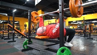 Больше и сильнее с каждым днем! Тяжелая тренировка груди