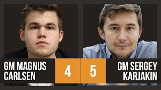 Sergey Karjakin vs Magnus Carlsen | World Championship Game 9
