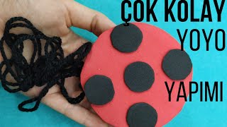 UĞUR BÖCEĞİ YOYOSU YAPIMI / YOYO NASIL YAPILIR / LADYBUG YOYO