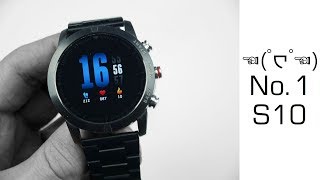 NO.1 S10 Smart Watch - IP68, LCD HD Display + Fitness Funktionen für 37€- Moschuss.de