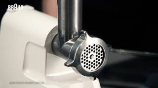 Мясорубка Braun G1300 - видео обзор