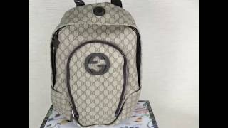 Gucci GG Backpack Onboxing