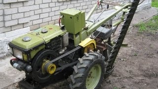 Самодельная, сегментная, боковая косилка 120см, к мотоблоку