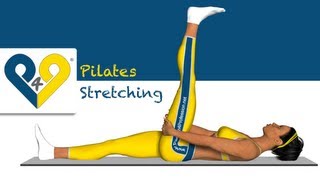 Pilates exercises - Stretching legs exercise