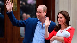 Duke and Duchess of Cambridge leave hospital with baby son