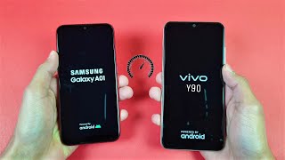 Samsung Galaxy A01 vs Vivo Y90 - Speed Test & Comparison!