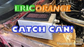 Custom Oil Catch Can Install + Battery Relocation Turbo Ek Hatch