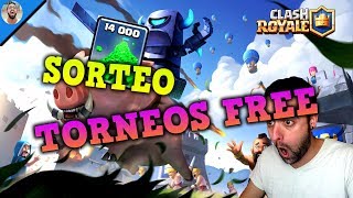 ?TORNEOS GRATIS para VOSOTROS si DEJÁIS LIKE | SORTEO de 14.000 GEMAS con LaPeceraTONTA?