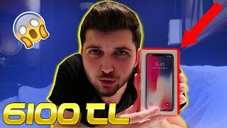 IPHONE X ALDIM!!