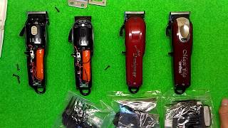 Сравнение машинок WAHL cordless: Super Taper, Designer, Magic Clip