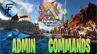NEW EVENT Summer Bash 2019 ADMIN/Spawn Commands | ARK  Survival Evolved