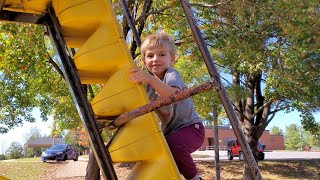 We Found an Awesome Old Twisty Slide