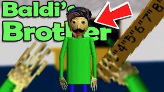 Baldi's BROTHER REVEALED?! ADVANCED MATH CLASS! - Baldi's Basics in Education and Learning Fan Game
