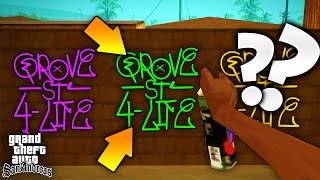 ЧТО БУДЕТ ЕСЛИ ЗАКРАСИТЬ ВСЕ 100 ГРАФФИТИ В GTA SAN ANDREAS ?! [КАК ЭТО СДЕЛАТЬ ?!]