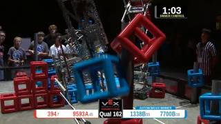 2015 VRC-MS Spir Q162 -  (394 1338B) 46-Spirit Div-VRC Middle School-VEX Worlds 2015