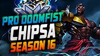 CHIPSA PRO DOOMFIST! [ OVERWATCH SEASON 16 TOP 500 ]