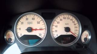 Opel Astra G OPC 2.0 Turbo Stage 4.5, Top Speed Attempt