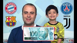 Canal do Gu ! - Apostei 100 reais com meu pai no Desafio dos Times