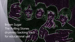 Brown Sugar drumless no drums backing track