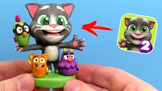 ЛЕПИМ ГОВОРЯЩЕГО КОТА ТОМА из игры Talking Tom 2