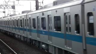 小田急３０００形１０両編成試運転　３０９１F開成通過