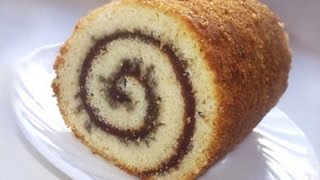 Рулет со сгущенкой на скорую руку!