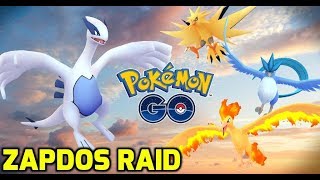 Pokémon GO - Zapdos Raid