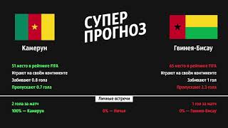 Камерун - Гвинея Бисау — коэф. 2.06
