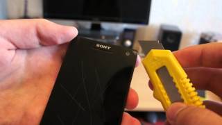 How to fix Sony Xperia S scratched screen? Works on Xperia Z, Xperia T, Xperia ZM too.