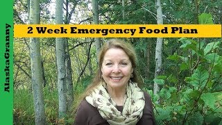 2 Week Food Storage How To Get Started Emergency Food Meal Plan