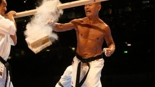 【新極真会】66歳空手家のド肝を抜く肉体と破壊力！　 66 YEARS OLD  KARATE DEMONSTRATION SHINKYOKUSHINKAI KARATE