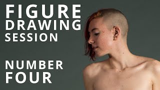 Figure Drawing Session #4 - Nude Model Art Reference
