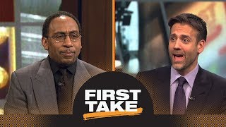 Stephen A. and Max debate if Rockets are as good as Warriors | First Take | ESPN