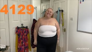 BBW ADELESEXYUK DOING A QUICK ADVERT ABOUT HER NEW TROUSERS