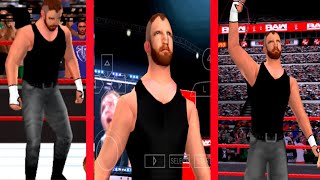 WWE 2K19 PSP DEAN AMBROSE RETURN TEXTURE FOR GAMERNAFZ V1.77